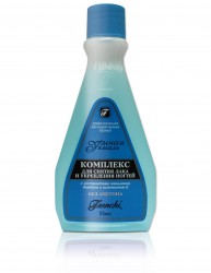 Комплекс для снятия лака Умная эмаль укрепляющий ногти с экстрактом женьшеня и бамбука и витамином Е 75 мл