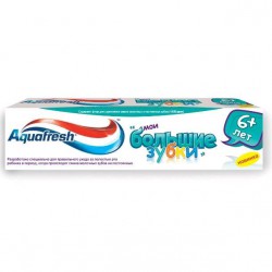 Зубная паста детская, Aquafresh (Аквафреш) 50 мл мои большие зубки с 6 лет