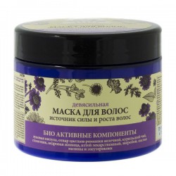 Маска для волос 100 живительных трав Агафьи девясильная Источник силы и роста волос 300 мл