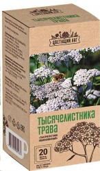 Тысячелистника трава, Цветущий луг ф/пак. 1.5 г №20 БАД к пище