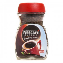 Кофе, Nescafe (Нескафе) 47.5 г №1 классик стекло