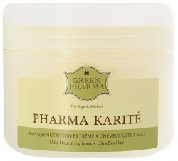 Маска для волос Green Pharma Фармакарите питательная для сухих волос с маслом карите 250 мл
