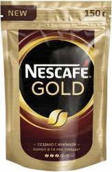 Кофе, Nescafe (Нескафе) 150 г №1 Голд пакет